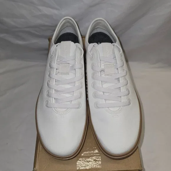 Allbirds Canvas Piper in Blizzard/Bark Brown, M 12, New in Box, Limited Edition - Picture 3 of 8